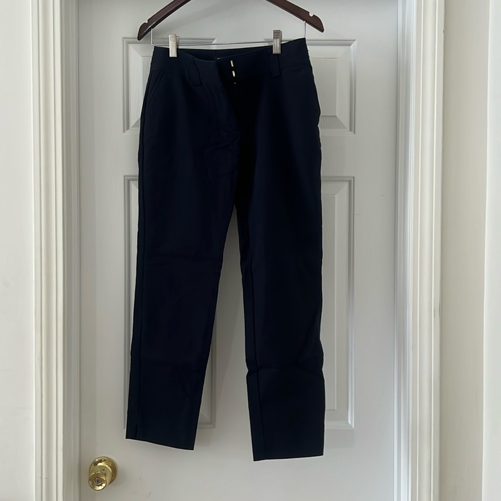 Jones New York skinny navy blue dress pants